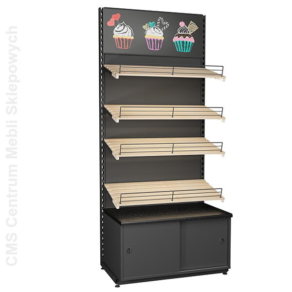 Regał cukierniczy 230 CUK-7 z LED