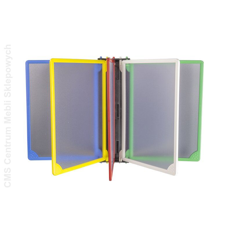 Przeglądarka informacyjna A3, A4, A5 ścienna | Zestaw 5 ramek