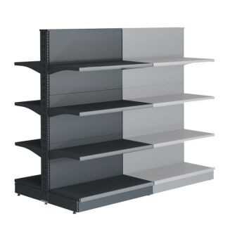 Gondola sklepowa metalowa | Velocto Dark - 10