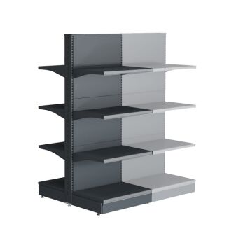 Gondola sklepowa metalowa | Velocto Dark - 15