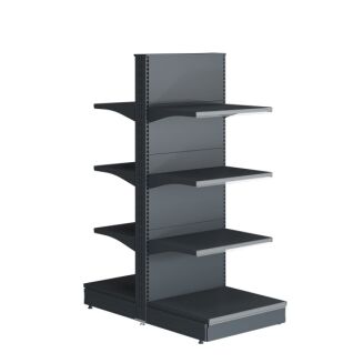 Gondola sklepowa metalowa | Velocto Dark - 13