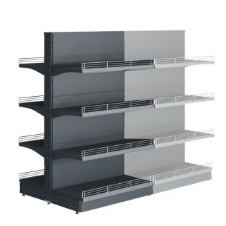 Gondola sklepowa metalowa | Velocto Dark - 8