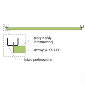 Plecy z płyty montowane przed listwami - 4