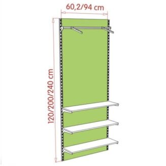 Plecy z płyty montowane przed listwami - 3