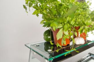 Lada chłodnicza z szybą prostą ukośną L-A3 - 3