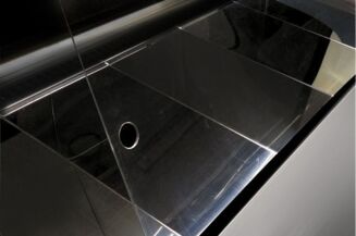 Lada chłodnicza z szybą prostą ukośną L-A3 - 13