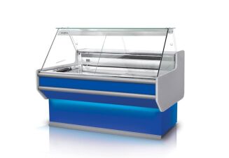 Lada chłodnicza z szybą prostą ukośną L-A3 - 21