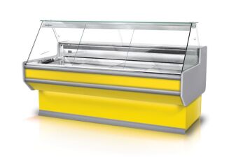 Lada chłodnicza z szybą prostą ukośną L-A3 - 24