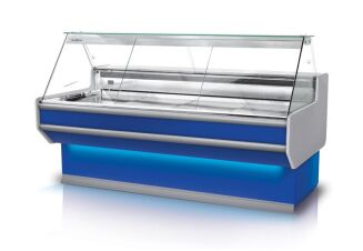 Lada chłodnicza z szybą prostą ukośną L-A3 - 28