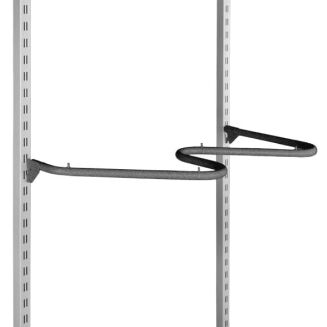 Ramię sklepowe owalne gięte S prawe - 3