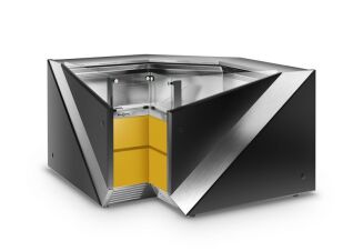 Narożna lada chłodnicza wewnętrzna L-Xi/NW - 6