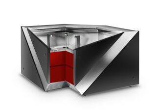 Narożna lada chłodnicza wewnętrzna L-Xi/NW - 7