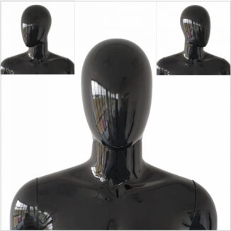 Manekin męski typ WA1005 czarny połysk - 4