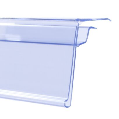 Listwa cenowa nakładana do półek szklanych i drewnianych GLS 39