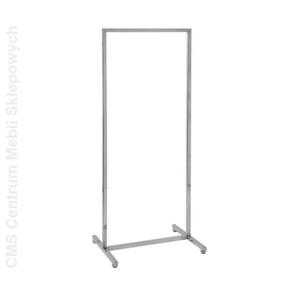 Stojak sklepowy na ubrania ST117 chromowany