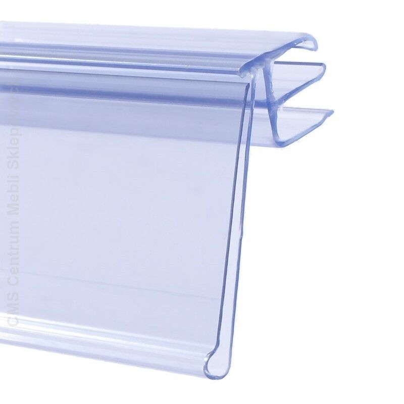 Listwa cenowa do półek i koszy z drutu PE 39