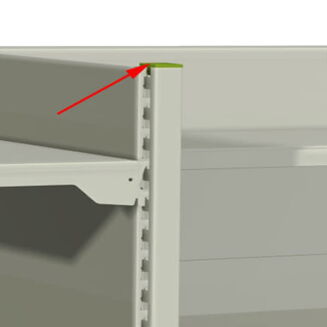 Zaślepka plastikowa 40x40 - 4