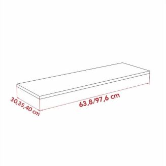 Półka sklepowa z płyty laminowanej - 3