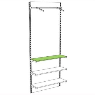 Półka sklepowa z płyty laminowanej - 2