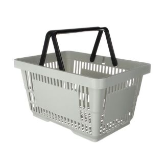 Koszyk sklepowy z dwoma rączkami - 22 litrowy - 2