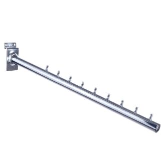 Zawieszka sklepowa z bolcami na panel Spacewall - skośna - 40 cm