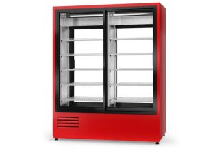 Szafa chłodnicza przeszklona - dwudrzwiowa | Rapa 2S2R ecoline