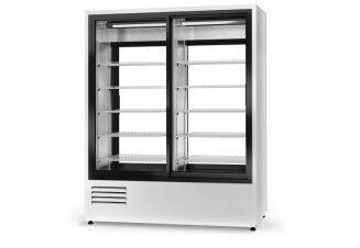 Szafa chłodnicza przeszklona - dwudrzwiowa | Rapa 2S2R ecoline