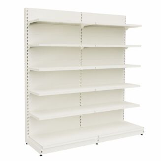 Regał metalowy przyścienny 230 cm - 5