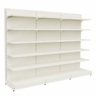 Regał metalowy przyścienny 230 cm - 7