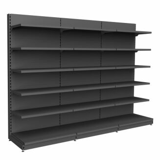 Regał metalowy przyścienny 230 cm - 8