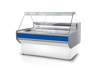 Lada chłodnicza z szybą prostą ukośną L-A - 28