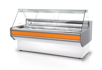 Lada chłodnicza z szybą prostą ukośną L-A - 31