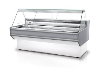 Lada chłodnicza z szybą prostą ukośną L-A - 30