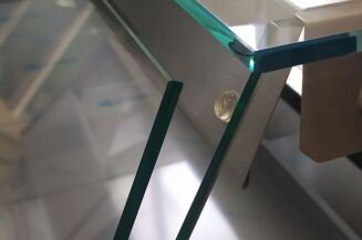 Lada chłodnicza z szybą prostą ukośną L-A - 9