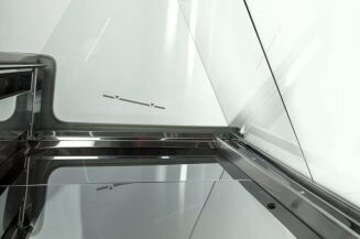 Lada chłodnicza z szybą prostą ukośną L-A - 14