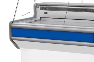 Lada chłodnicza z szybą prostą ukośną L-A - 15