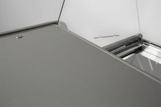 Lada chłodnicza z szybą prostą ukośną L-A - 21