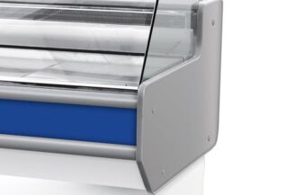 Lada chłodnicza z szybą prostą ukośną L-A - 16