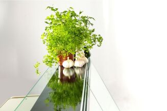 Lada chłodnicza z szybą prostą ukośną L-A - 5