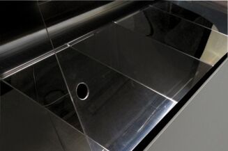 Lada chłodnicza z szybą prostą ukośną L-A - 11