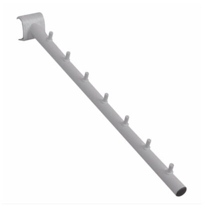 Hak sklepowy odzieżowy na owalny drążek Z-22