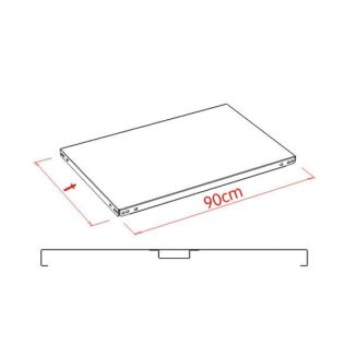 Półka metalowa do regału magazynowego - 4