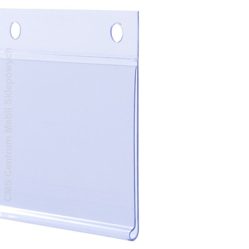 Listwa cenowa do półek i koszy z drutu DBH 52