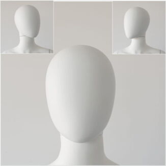 Manekin damski TYP M-6007 BIAŁY MAT - 3