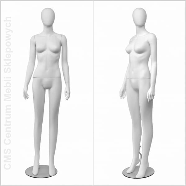 Manekin damski TYP M-6007 BIAŁY MAT
