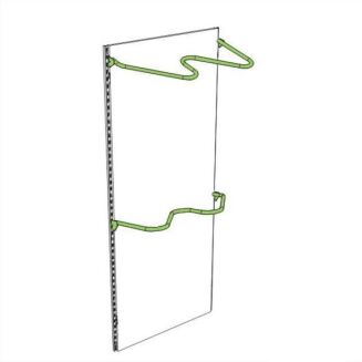 Ramię sklepowe owalne gięte S lewe - 5