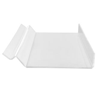 Półka pochylona z plexi na buty na panel naścienny Spacewall 20x10 cm - 2