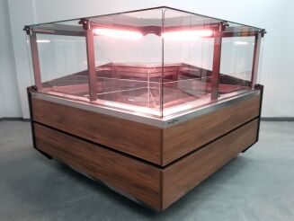 Narożna lada chłodnicza zewnętrzna L-X/NZ - 5