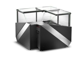 Narożna lada chłodnicza zewnętrzna L-X/NZ - 9