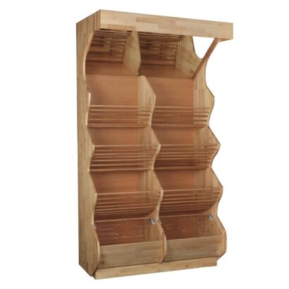 Regał na pieczywo drewniany TYP II, olejowany